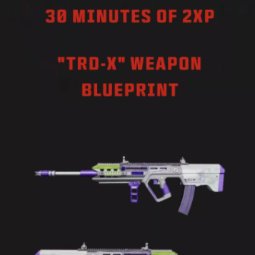 【key】✅CoD Call of Duty⚡️TRD-X weapon blueprint⚡️⚡️ ⚡️Global 0